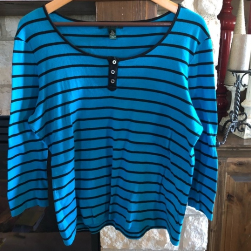 Ralph Lauren Scoopneck Blouse